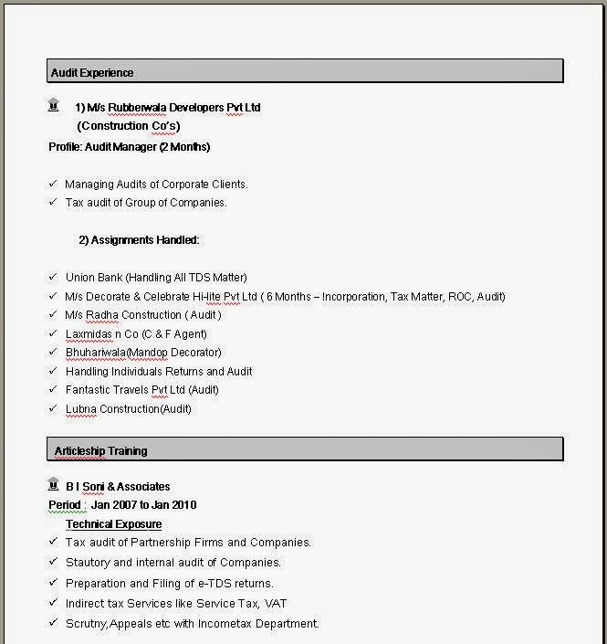 Resume format for sap basis